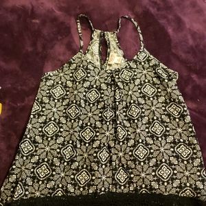 Monitor black and white tank